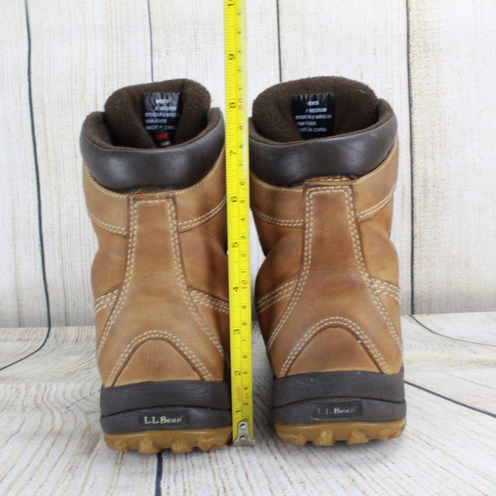 LL BEAN Lace-up Storm Chaser Boots Size 8 - Picture 7 of 9